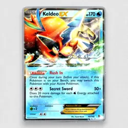 Keldeo EX 49/149 World Championships Boundaries Crossed Ultra Rare Pokemon TCG - Image 1