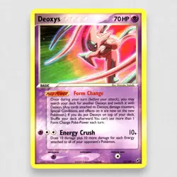 Deoxys (Attack Forme) 17/107 Deoxys Normal Rare Pokemon TCG NM - Image 1