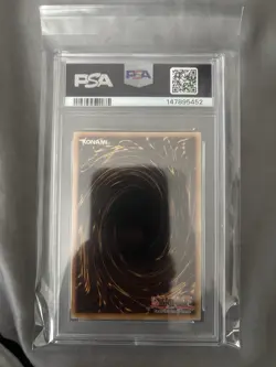 Yugioh Blazing Cartesia Virtuous PSA 9 Quarter Century Secret Rare 1st Ed - Image 3