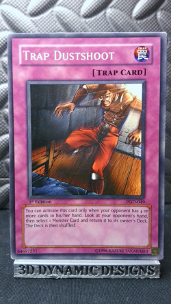| Yugioh Trap Dustshoot PGD-049 1st Edition Common Pharaonic Guardian NM/LP 🔥 | - Image 1
