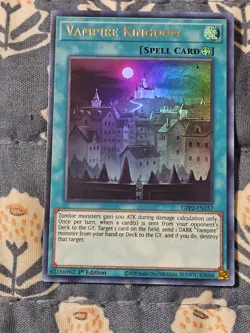 Vampire Kingdom Ultra Rare GFP2-EN157 Yugioh - Image 1