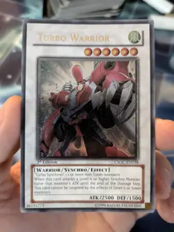 Yu-Gi-Oh! Turbo Warrior CSOC-EN038 1st Edition UTR Ultimate Rare - Image 1