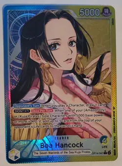 One Piece Boa Hancock Leader Alt Art OP14-041 The Azure Sea's Seven English - Image 1