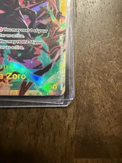 One Piece TCG Wings of the Captain OP-06 Roronoa Zoro SEC OP06-118 - Image 4