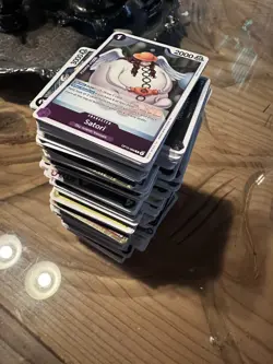 One Piece OP15 OPENED Sleeved Booster Lot Of 29 NO SR OR HIGER READ DESCRIPTION - Image 1