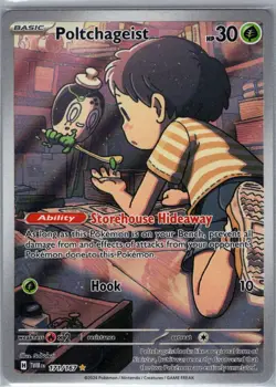 Poltchageist 171/167 SV06: Twilight Masquerade - Pokemon Card - NM - Image 1