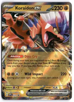 Koraidon ex SVP029 - Ultra Rare - Scarlet & Violet Promo Pokemon Card MINT - Image 1