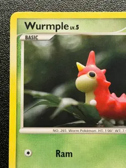 Wurmple 103/127 Platinum Yuka Morii Pokemon Card - Image 2