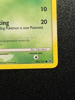 Wurmple 103/127 Platinum Yuka Morii Pokemon Card - Image 4