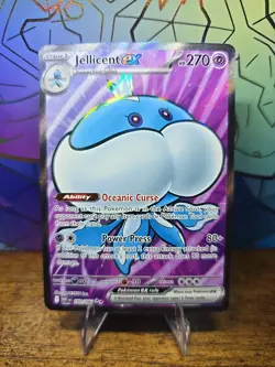 Jellicent EX 160/086 SV White Flare English Ultra Rare Card Near Mint Pokemon - Image 1