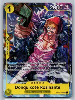 One Piece Promotion Cards #OP12-108 Donquixote Rosinante (Ill. Box Vol.6) - Image 1