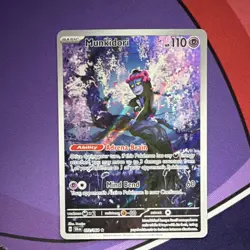 Pokemon Munkidori Illustration Rare Holo Card Sv: Shrouded Fable 072/064 110 HP - Image 1