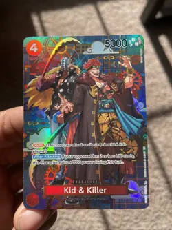 One Piece Card Game TCG Kid and Killer EB01-003 Alternate Art - Image 1