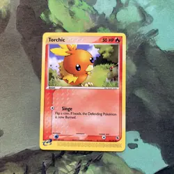 Torchic 74/109 EX Ruby & Sapphire Pokemon Card LP FAST SHIPPING - Image 1