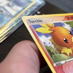 Torchic 74/109 EX Ruby & Sapphire Pokemon Card LP FAST SHIPPING - Image 3