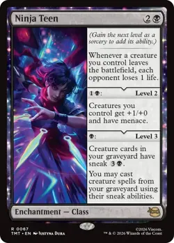 MTG Ninja Teen TMNT Teenage Mutant Ninja Turtles Magic Card - Image 1