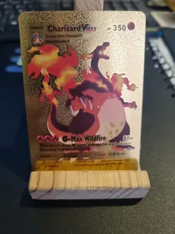 Charizard Vmax 143/293 Pokemon Gold Card Brand New - Image 1