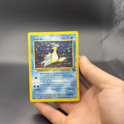 Pokemon - Lapras Holo - 10/62 - Fossil - Rare Card - - Image 1