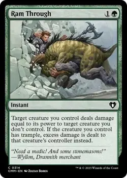 Ram Through Commander Masters Foil - Image 1