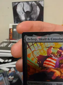 Bebop, Skull & Crossbones Surge Foil TMNT MTG - Image 3