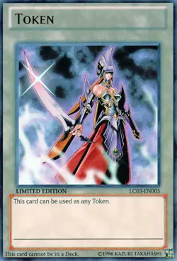 YuGiOh Token: "Emissary of Darkness" #LC03-EN005 Yugi's World Limited Edition - Image 1
