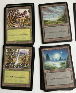 MTG NM 110 Mirage Land Lot: Swamp, Island ,Forest, Mountain, Plains - Image 4