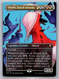 Ulalek, Fused Atrocity (Borderless) Commander: Modern Horizons 3 #16 Magic MTG - Image 1