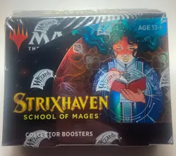 MTG Strixhaven School of Mages Collector Booster Box - Sealed - Image 1