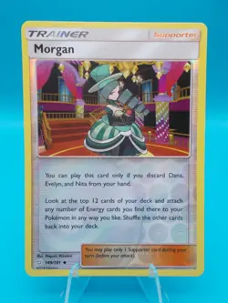 Morgan 149/181 Sm-Team Up Pokemon TCG Reverse Holo Near Mint/Mint - Image 1