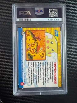 Trapped Charizard PSA 9 1999 Pokemon Topps Movie Edition #51 *BTX - Image 2