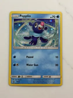 Popplio 2017 Pokemon TCG Black Star Promo Holo #SM24 - Image 1