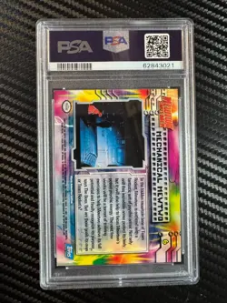 MEWTWO-FOIL PSA 8 1999 TOPPS POKEMON THE MOVIE EDT| MECHANICAL *BTX - Image 3