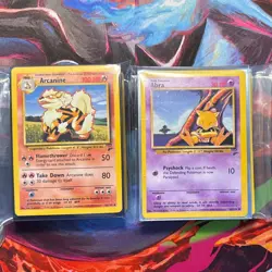 Pokemon 100% Complete WOTC Base Set 2 Uncommon Commons Set NM/LP - Image 1