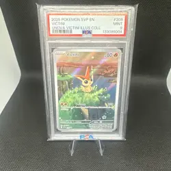 Victini 208 Illustration Rare Pokemon Unova Illustation Collection PSA 9 MINT - Image 1
