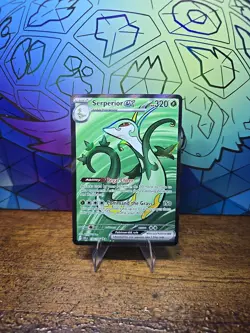 Pokemon TCG Serperior EX 156/086 Black Bolt Ultra Rare S&V NM - Image 2