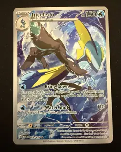 Pokemon Inteleon 142/132 Illustration Rare - Mega Evolution NM - Image 1