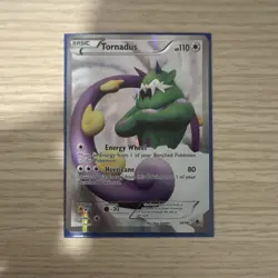 Pokemon Tornadus 98/98 Emerging Powers Ultra Rare Full Art Holo Basic 110 HP - Image 1