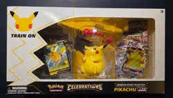 Pokemon TCG Celebrations Pikachu VMAX Premium Figure Collection Box SEALED 820650809408 - Image 1