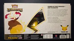 Pokemon TCG Celebrations Pikachu VMAX Premium Figure Collection Box SEALED 820650809408 - Image 2