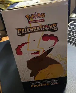 Pokemon TCG Celebrations Pikachu VMAX Premium Figure Collection Box SEALED 820650809408 - Image 4