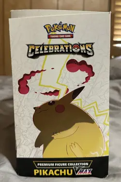 Pokemon Celebrations Pikachu VMAX Premium Figure Collection Box. Factory Sealed! - Image 3
