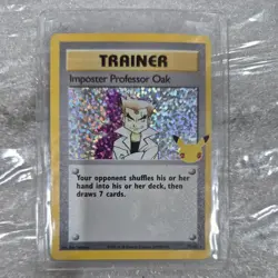 Imposter Professor Oak 73/102 Celebrations Classic Collection Pokemon TCG - Image 1