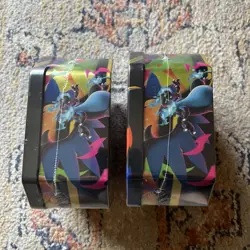 2 Pokemon TCG Mega Charizard X + Y ex Tin Bundle Sealed New - Image 2
