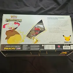 Pokemon TCG Celebrations Premium Figure Collection Box Pikachu VMAX - Image 4