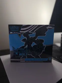 Pokemon TCG Scarlet & Violet Black Bolt ETB Elite Trainer Box Factory Sealed - Image 1