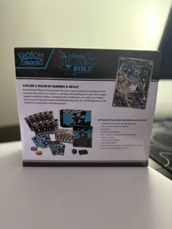 Pokemon TCG Scarlet & Violet Black Bolt ETB Elite Trainer Box Factory Sealed - Image 4