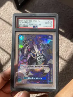 One Piece Gecko Moria Two Legends ST03-004 SP Alt Art Gem Mint TCG - Image 1