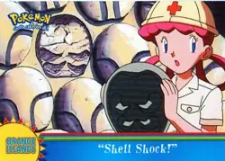 Pokemon Shell Shock Card Orange Islands TV Animation Edition Series 3 - Image 1