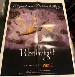 MTG (Magic the Gathering) Super Rare Vintage 2 Promo Poster Lot!!-Free Shipping! - Image 2