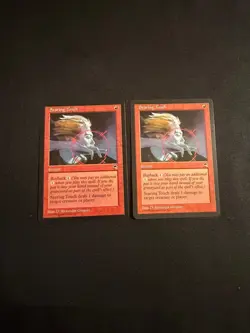 x2 Searing Touch [Tempest] 2x Magic MTG Cards NM/LP - Image 1
